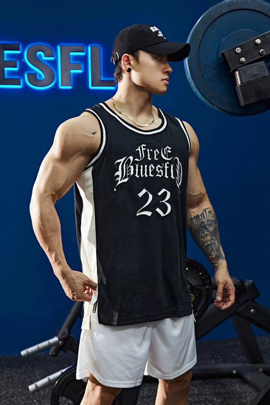 Basketball Jersey Sleeveless Shirt  #BF008