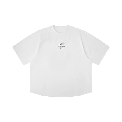 Flame Crest Muscle T-Shirt  #TK021