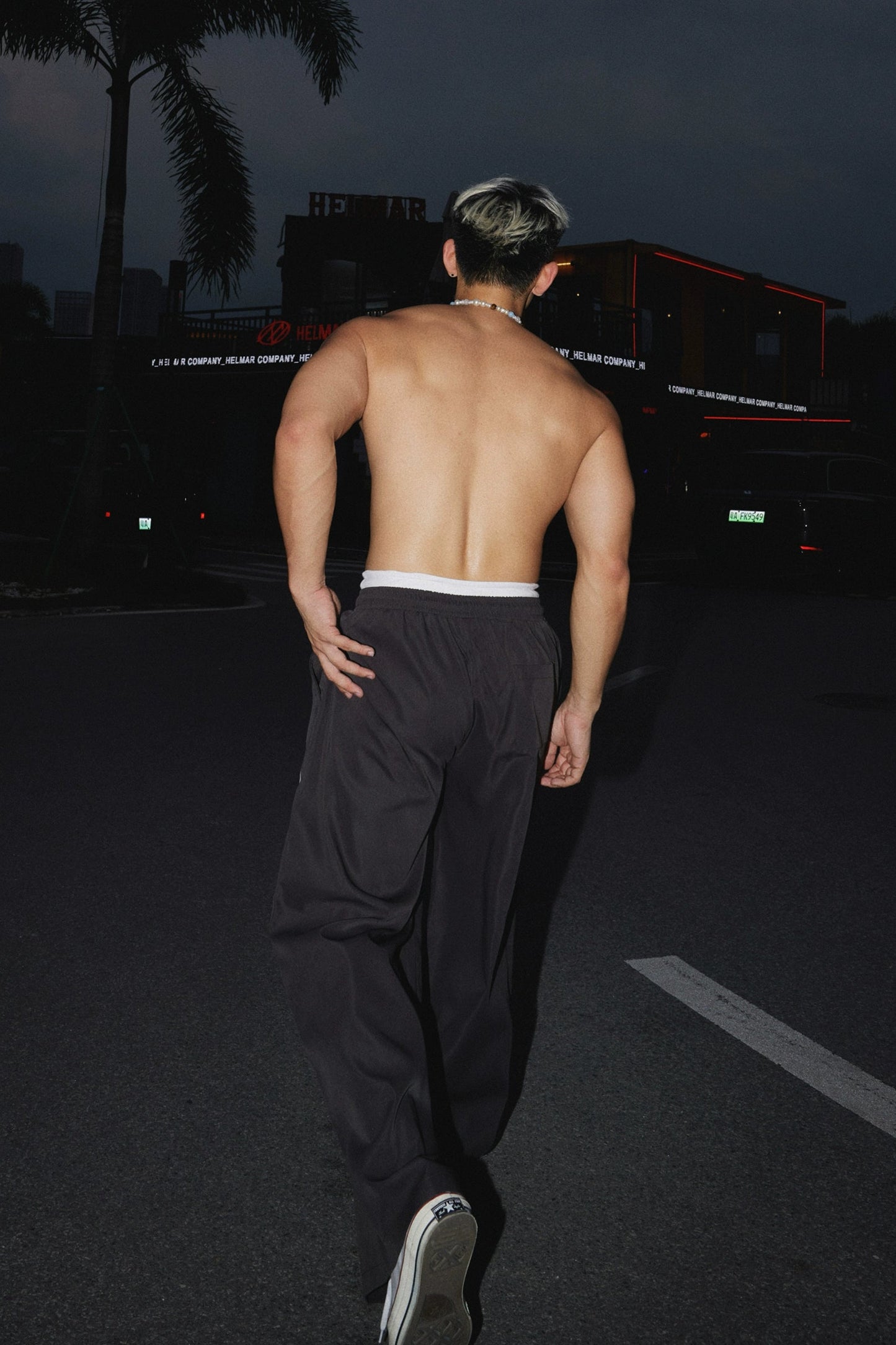 Double Waist Wide Pants  #PM010