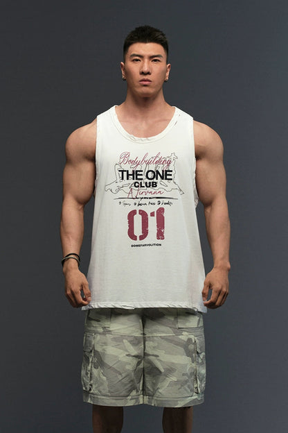 Nirvana Damage Fit Tank  #TK020