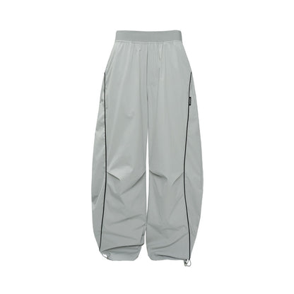 Piping Cocoon Light Pants  #BD003