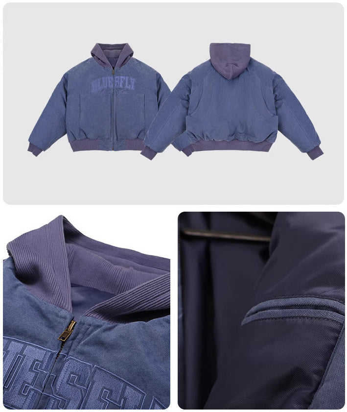 Fade Heavy Bomber Hoodie  #BF131