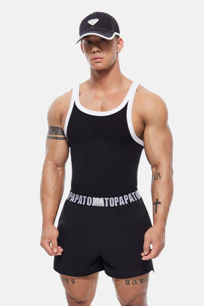 Contrasting Fitness Tanktop  #TP003