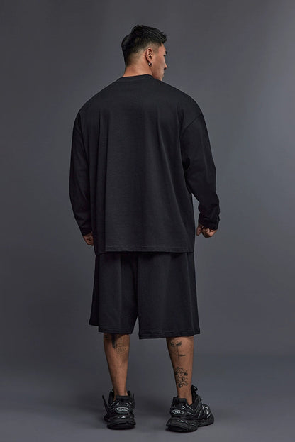 Shield Oversized Long Sleeve  #TK033