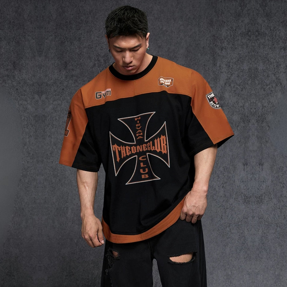Multi Badge Block IceSkin T-Shirt  #TK035