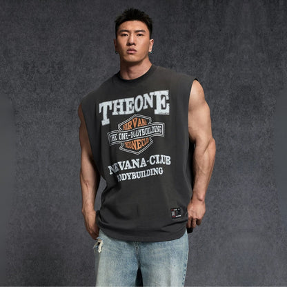 Club Badge Loose Sleeveless  #TK036