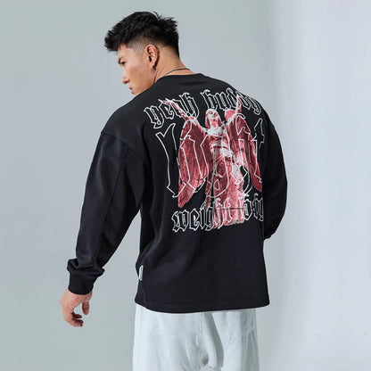 Dark Angel Oversized Long Sleeve  #MD025