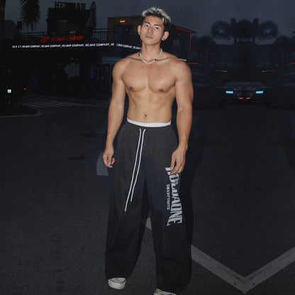 Double Waist Wide Pants  #PM010