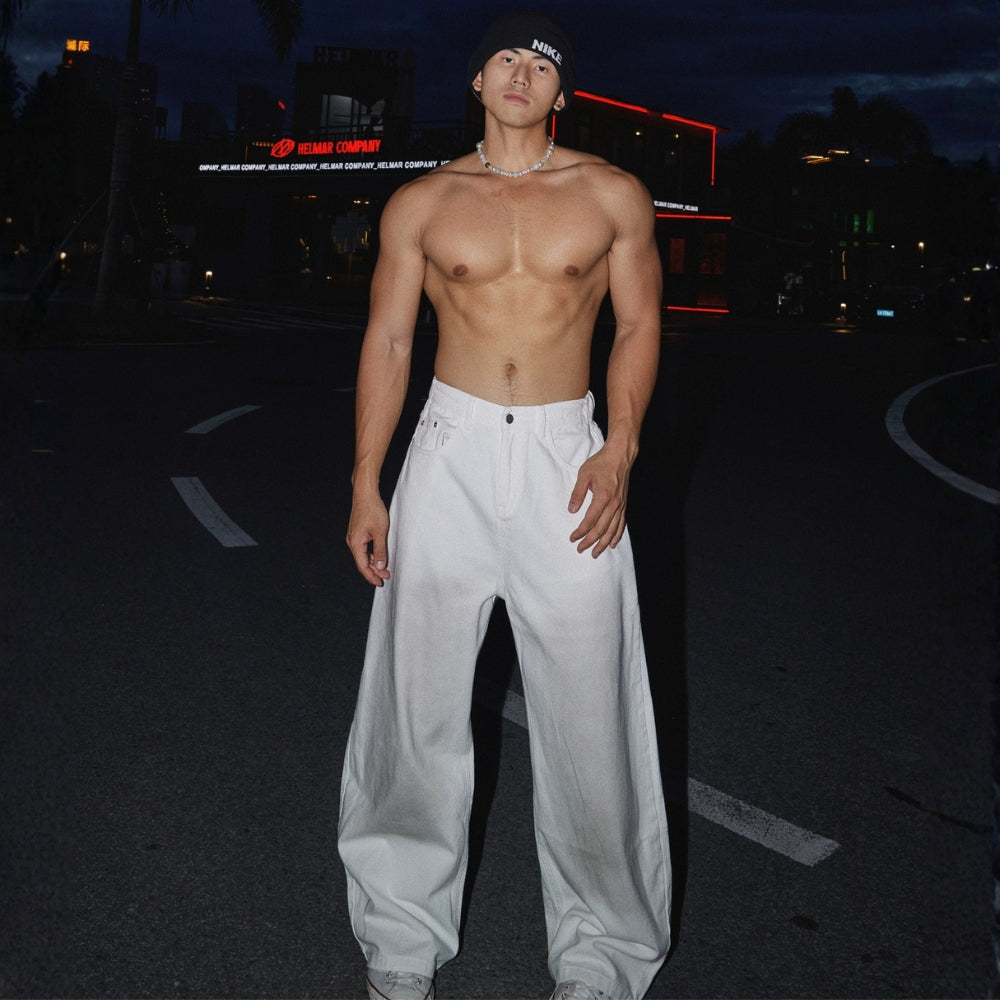 Vintage Dirty White Pants  #PM015