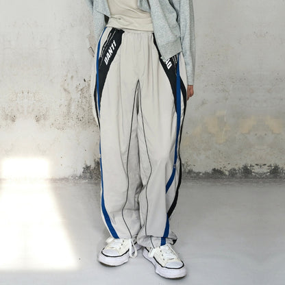Gray Street Racer Pants  #YG006